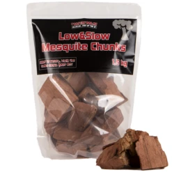 Vuur&Rook Low&Slow Mesquite Chunks 1,5 Kg