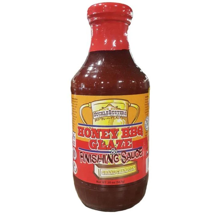 SuckleBusters Honey BBQ Glaze And Finishing Sauce 20oz 3 SuckleBusters Honey BBQ Glaze And Finishing Sauce 20oz