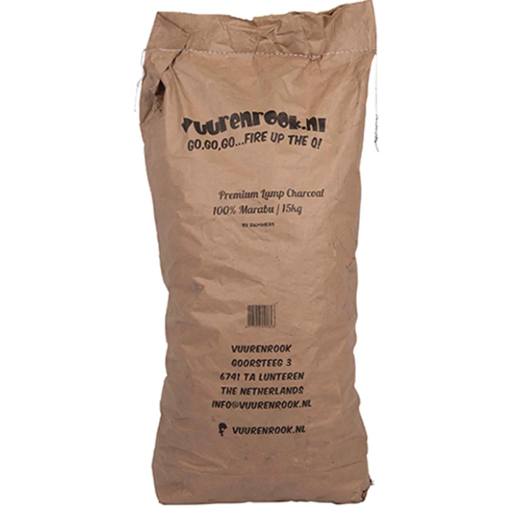 Vuur&Rook Marabu Restaurant Houtskool 15 Kg 3 Vuur&Rook Marabu Restaurant Houtskool 15 Kg