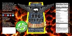 Croix Valley St. Louis BBQ Dry Rub 12 Oz -Kamado Joe Winkel image 208