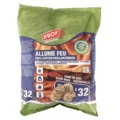 Prof Aanmaakwokkels Circa 32 Stuks / 400 Gram