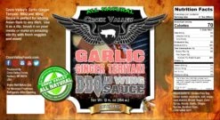 Croix Valley Garlic Ginger Teriyaki BBQ & Wing Sauce 12 Oz -Kamado Joe Winkel image 215
