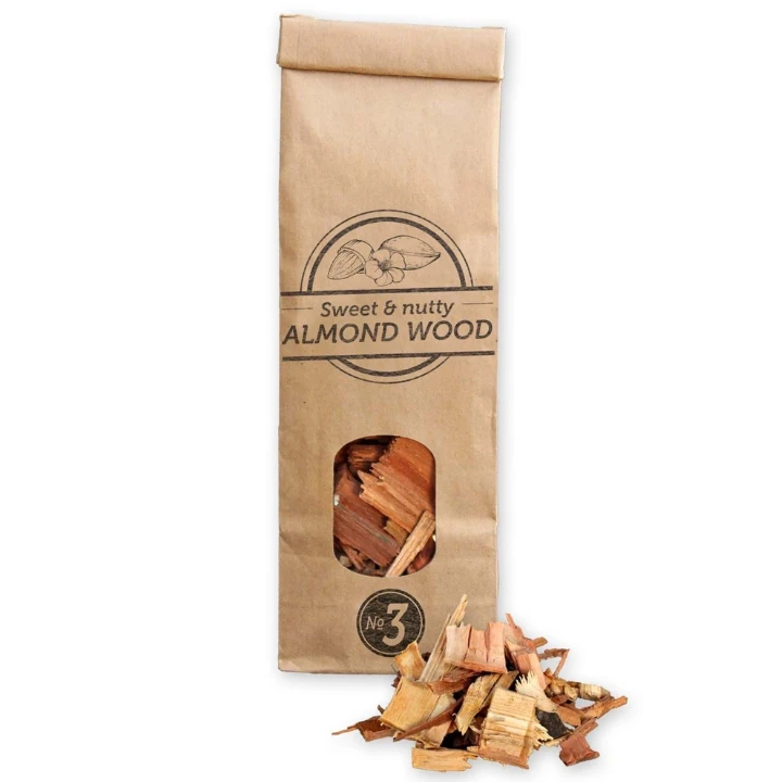 Smokey Olive Wood Amandel Rookchips 500 ML 3 Smokey Olive Wood Amandel Rookchips 500 ML
