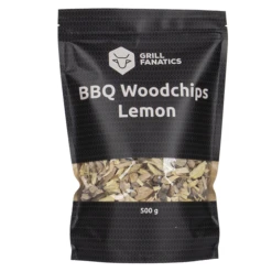Grill Fanatics BBQ Wood Chips Lemon 500 Gram
