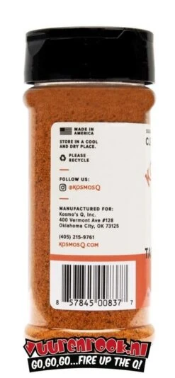 Kosmos Tasty Taco Sugar Free Clean Eating Seasoning 4.9oz -Kamado Joe Winkel image 269