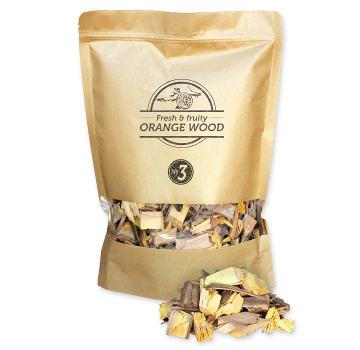 Smokey Olive Wood Sinaasappel Rookchips 1,7 Liter 3 Smokey Olive Wood Sinaasappel Rookchips 1,7 Liter