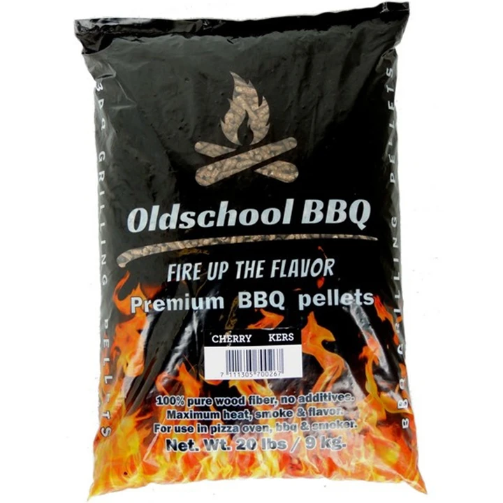 Oldschool BBQ Kersen Pellets 9 Kg 3 Oldschool BBQ Kersen Pellets 9 Kg