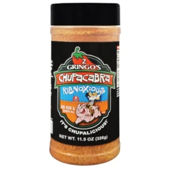 2 Gringos Chupacabra Ribnoxious BBQ Rub 11.5 Oz