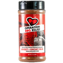 Operation BBQ Relief Sweet And Smoky Rub 11.7 Oz