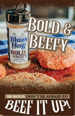 Blues Hog Bold&Beefy BBQ Rub 6oz 15 Blues Hog Bold&Beefy BBQ Rub 6oz -Kamado Joe Winkel image 548