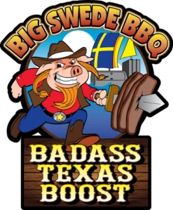 Big Swede 'BBQ Badass Texas Boost' BBQ Rub 12oz -Kamado Joe Winkel image 555