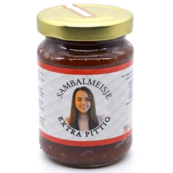 Sambalmeisje Sambal Extra Pittig 200 Gram