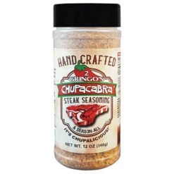 Kamado Joe Winkel 28 2 Gringos Chupacabra Handcrafted Steak Seasoning 12 Oz