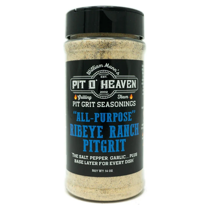 Pit O Heaven All Purpose Ribeye Ranch Pit Grit Rub 14 Oz 3 Pit O Heaven All Purpose Ribeye Ranch Pit Grit Rub 14 Oz