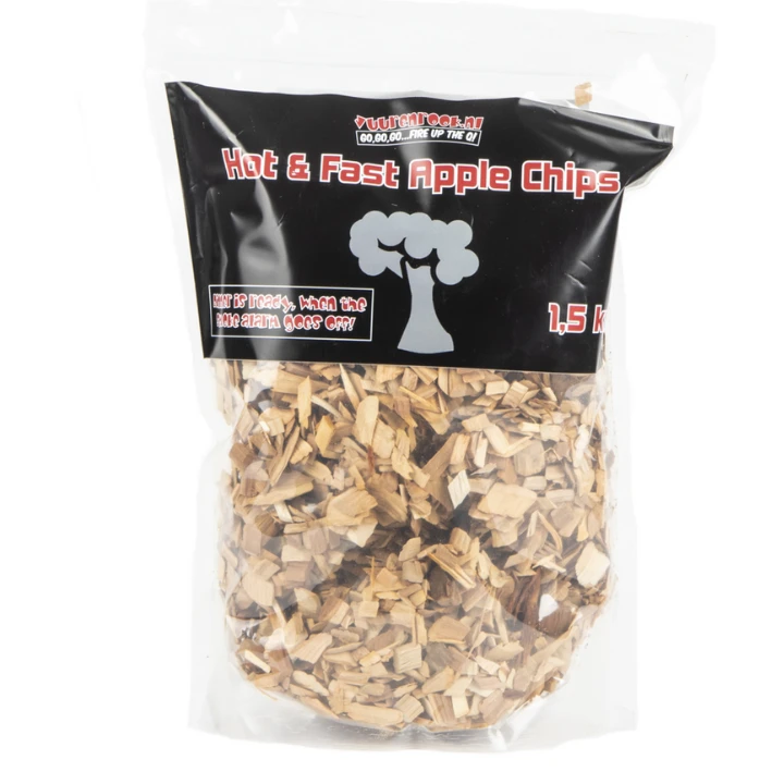 Vuur&Rook Hot&Fast Appel Chips 1,5 Kg 3 Vuur&Rook Hot&Fast Appel Chips 1,5 Kg
