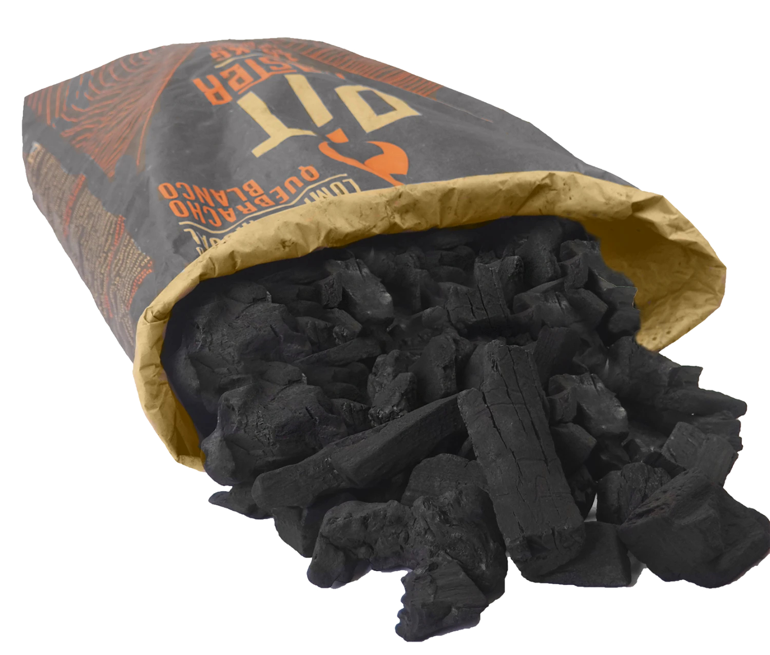 Pitmaster Lump Charcoal Quebracho Blanco 15 Kg 4 Pitmaster Lump Charcoal Quebracho Blanco 15 Kg - Afbeelding 2